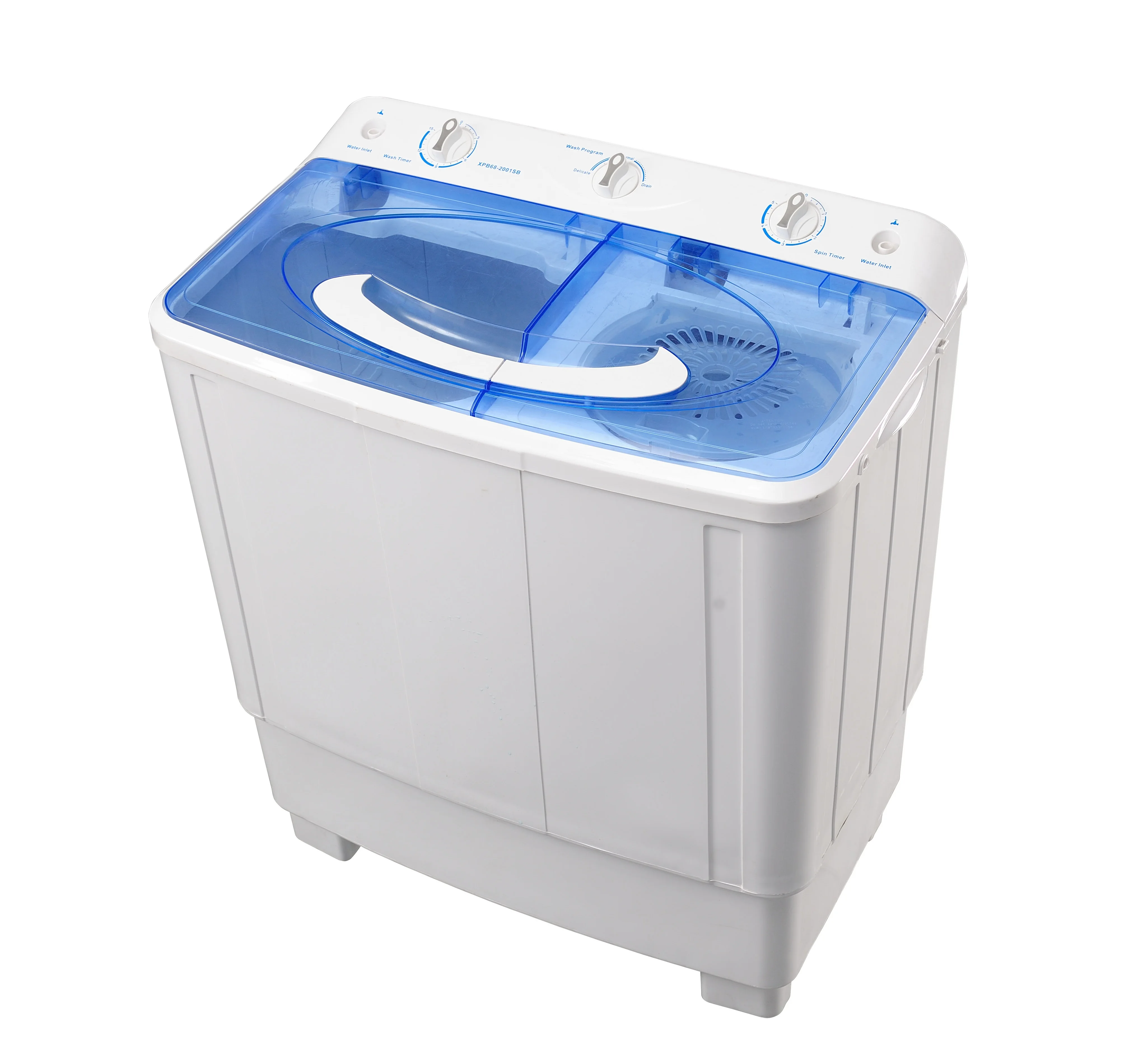 

YYHC-7.2 kg household portable double bucket washer with dryer