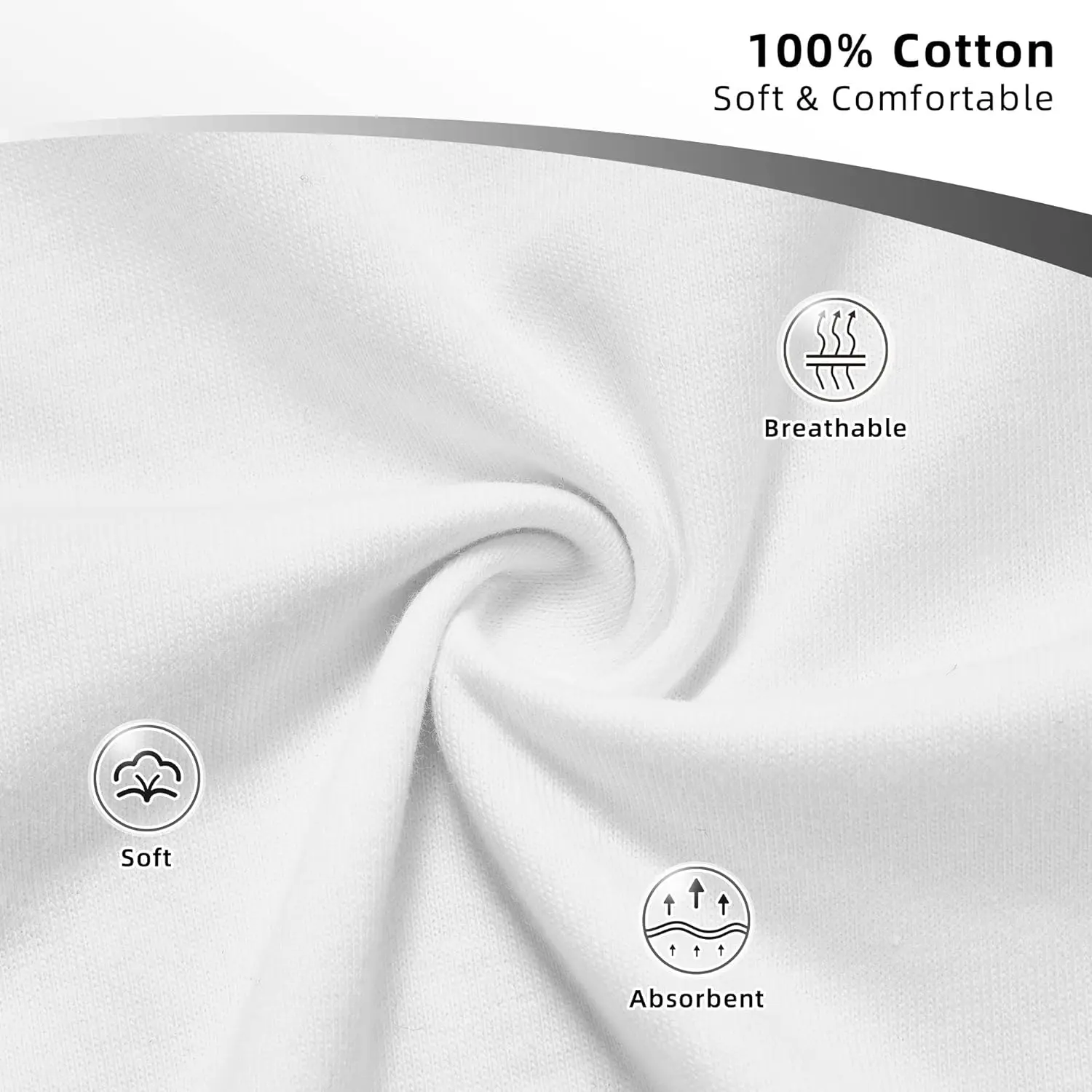 Men's Short Sleeve T-Shirt Crewneck Cotton Casual Tees Graphic T-Shirt for Men Black