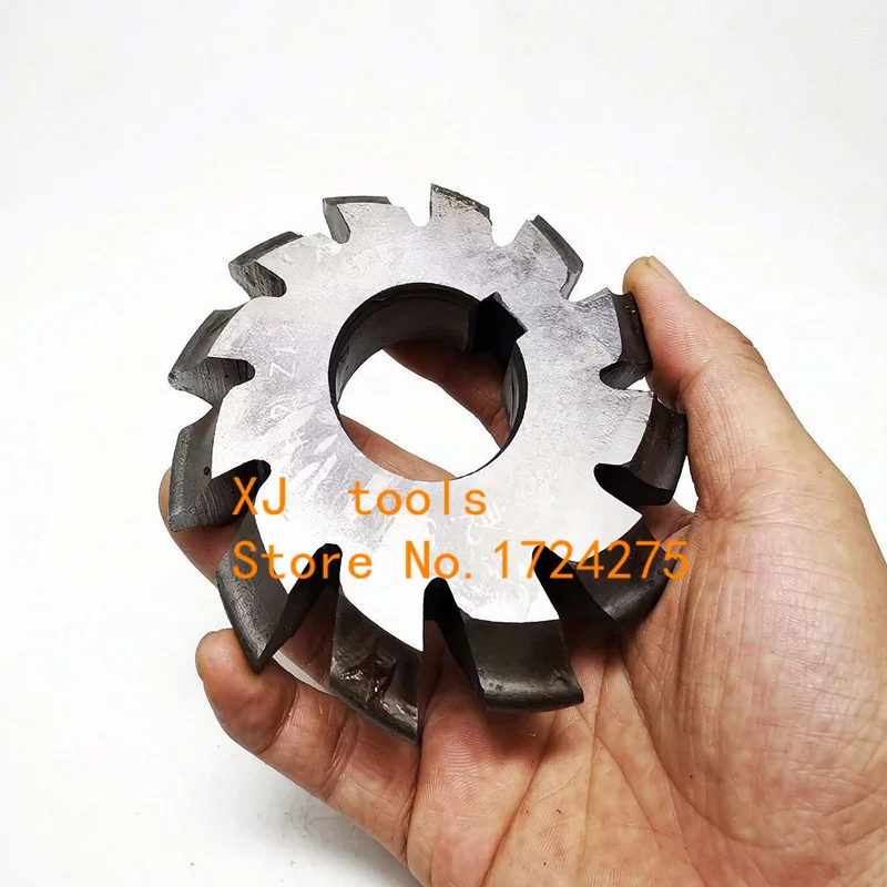 1PCS HSS Gear Milling Cutter PA20 Degrees NO.1-NO.8  M0.5 M0.75 M1 M1.25 M1.5 M2 M2.5 M3 M4 M5-M10 Modulus Gear Cutting Tools