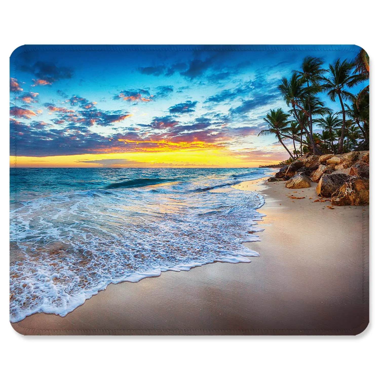 

High Quality Natural Scenery Printing Gaming Mousepad Gamer Mouse Mat Keyboard Mats Desk Pad Mousepads 22x18cm For Computer