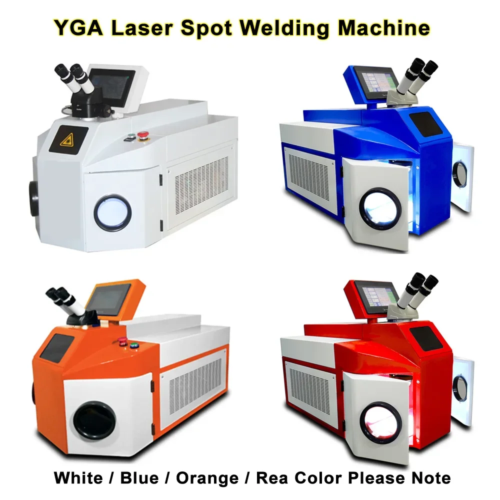 YAG Laser 200W Touch Screen Control Jewelry Spot Welding Machine Micro Laser Soldering For Gold Silver Chain Ring Pendant Deture