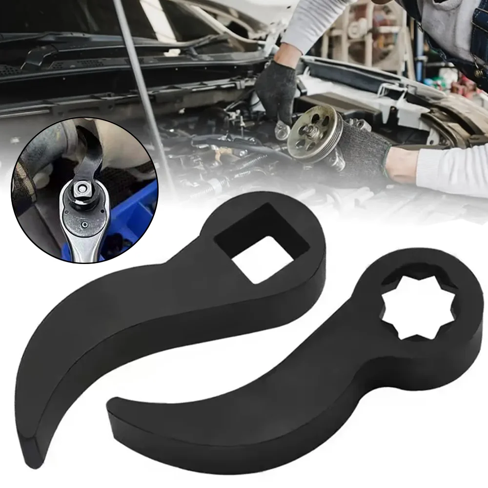 Car Angled Half Shaft Removal Tool Crowbar Adapter Head Ratchet Open-end Wrench Adaptor Axle Shaft Removal Car Repair Tools