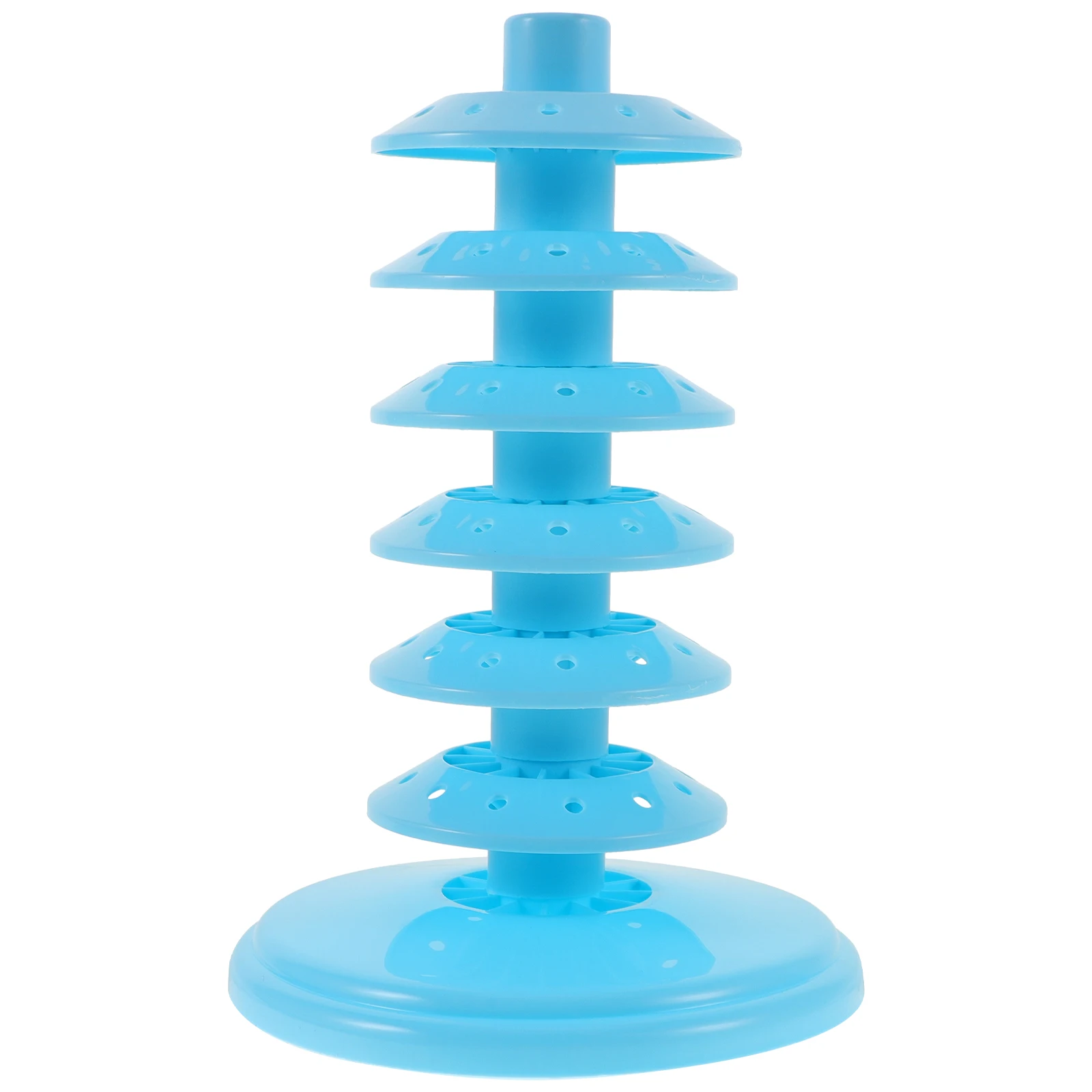 

6 Layers Display St Lollipop Holder for Cake Pops Decorative Rack Shop Lollipop St Party Use PP Material