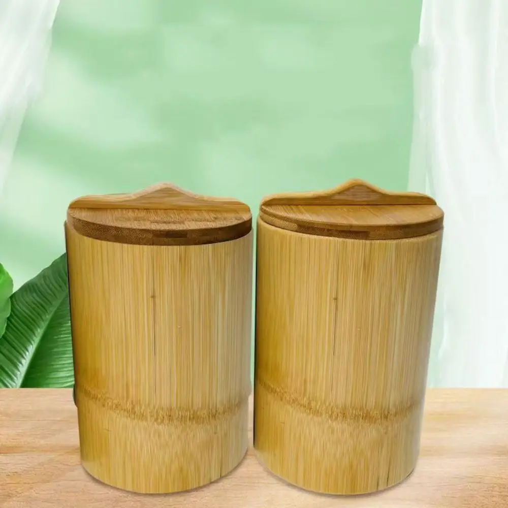 

Natural Bamboo Steamer Rice Bucket with Lid Handmade Bamboo Cooking Pot Eco-Friendly Reusable Steaming Rice Container Commercial