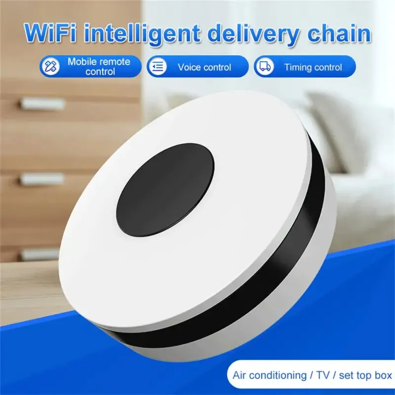 Télécommande universelle intelligente Wifi Tuya, télécommande infrarouge pour climatiseur TV, télécommande vocale