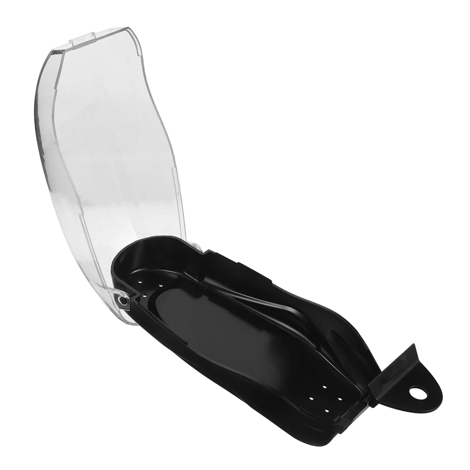 

Чехол для маски для подводного плавания, компактный жесткий футляр для хранения, прозрачная купольная крышка, защитные очки для плавания, пылезащитный держатель для очков для плавания