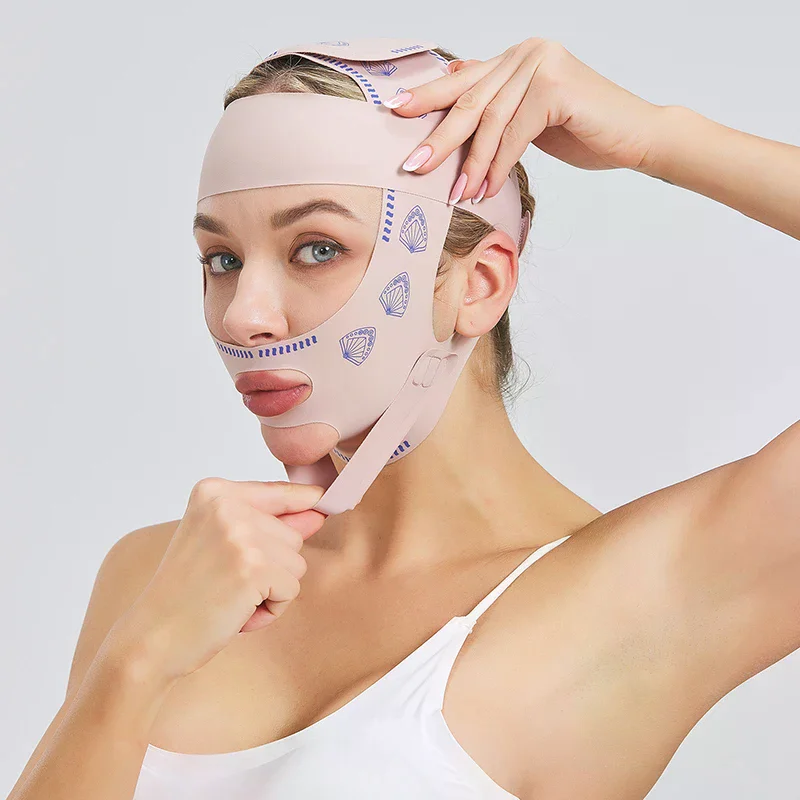 النساء الذقن الخد الوجه التخسيس ضمادة رفع حزام طبقة الخامس خط الوجه المشكل الوجه المضادة للتجاعيد حزام العناية بالبشرة أدوات التجميل #3
