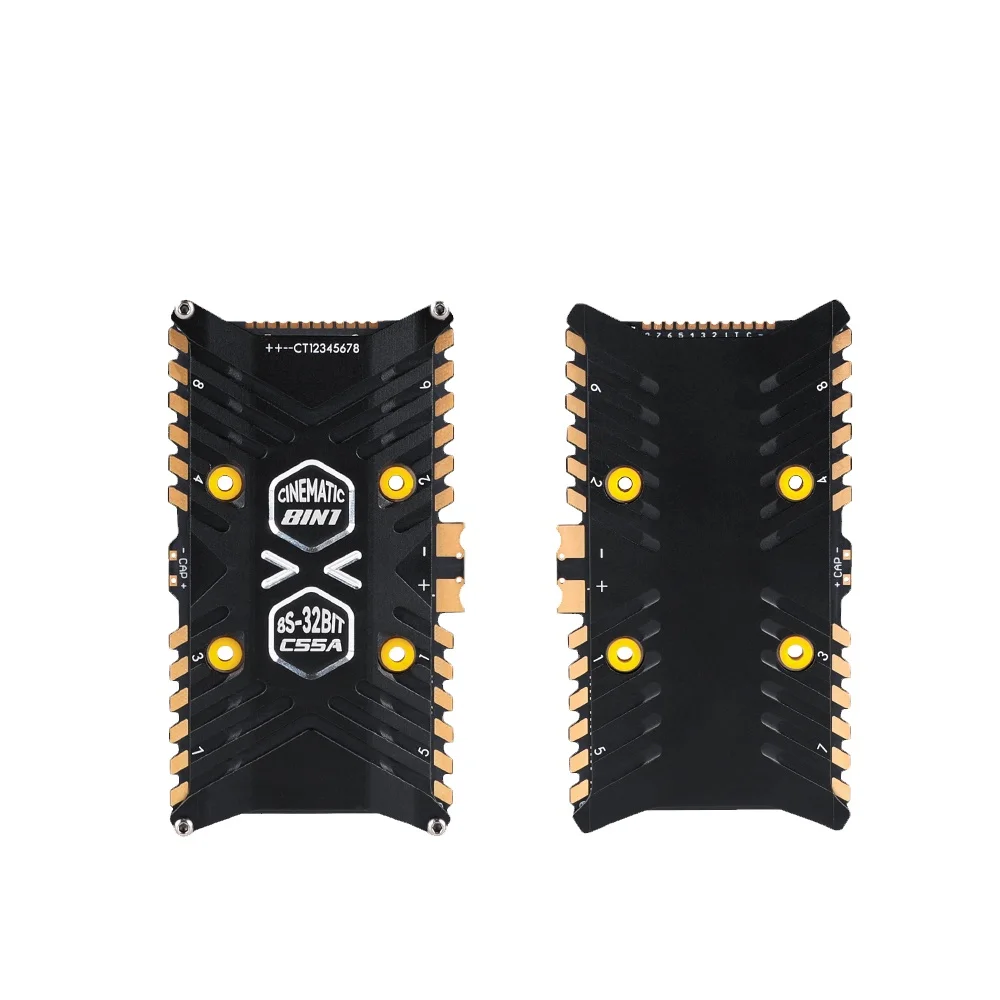 Cine55A 8S 8IN1 High Efficiency 60A/48V 80A/100A Flight Controller FPV Drones Accessories
