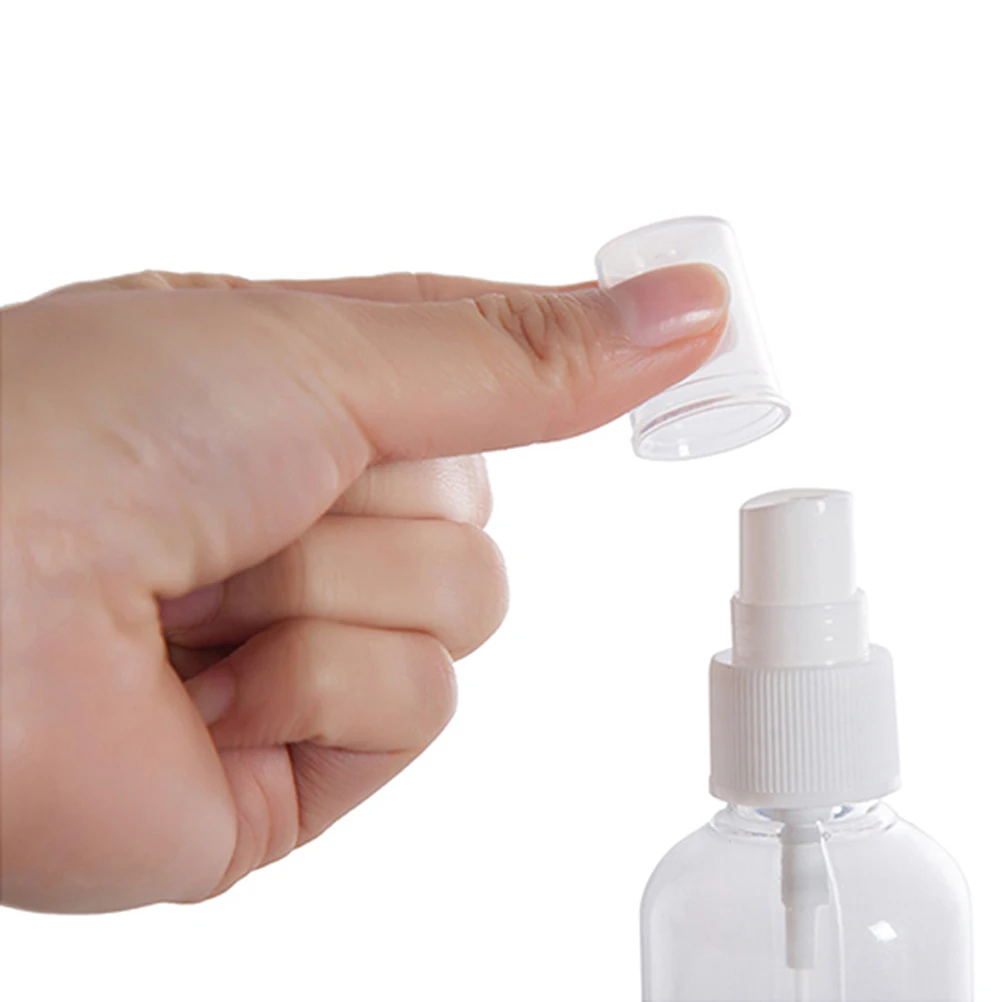 

3pcs 30ml Dispenser Spray Bottle Plastic Small Makeup Water Container Empty Sprayer for Indoor Outdoor (Transparent)
