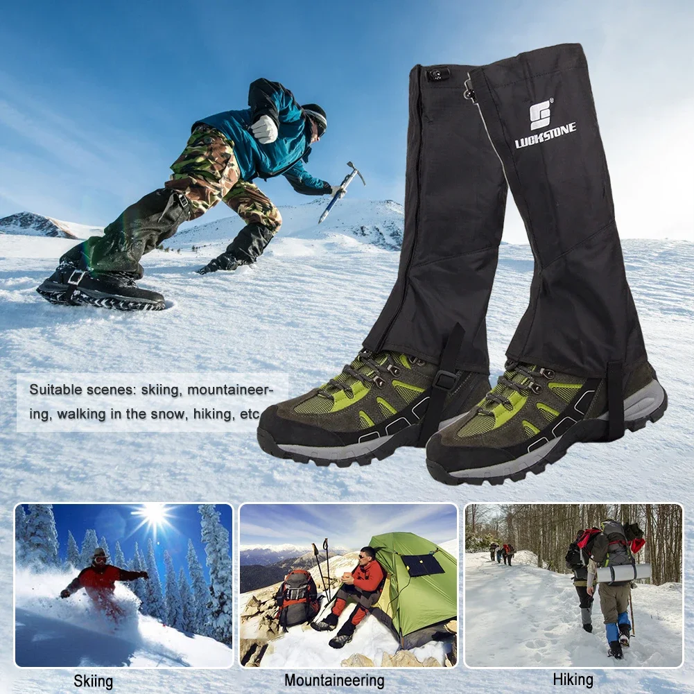 

Гетры для походов, уличные гетры для путешествий, легкие гетры для мужчин и женщин, зимние ботинки, дышащие гетры для охоты, альпинизма, кемпинга