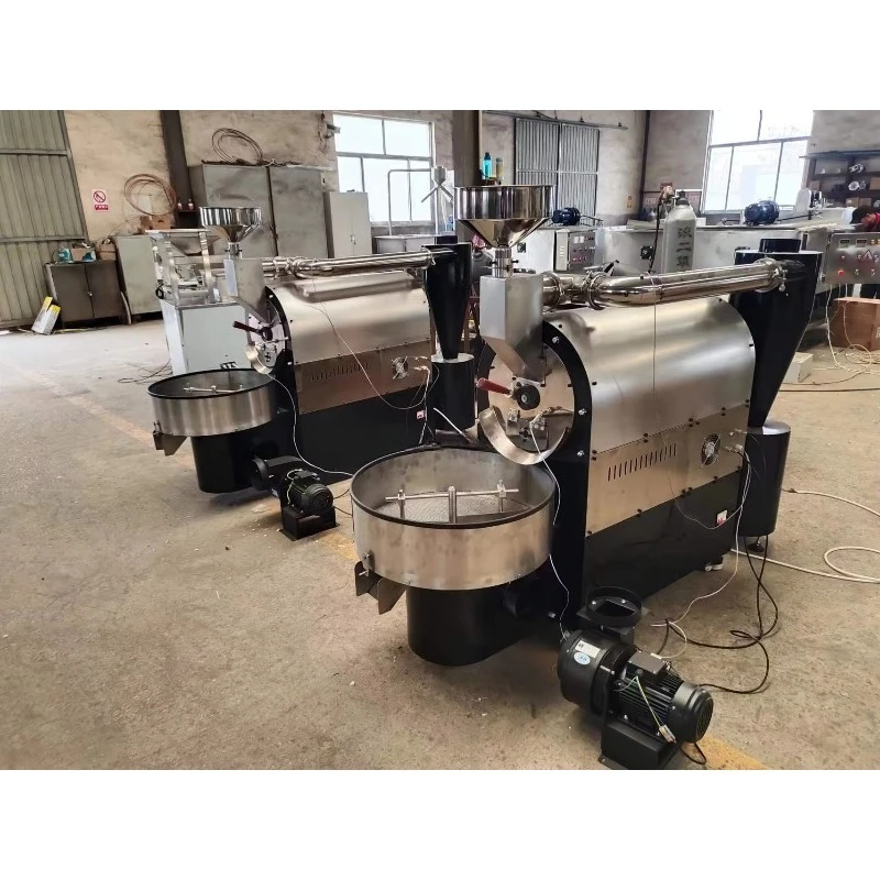 Coffee Roaster 1Kg 3Kg 6Kg 15Kg Professional Commercial Industrial New Condition For Farm Bean Roasting Factory Use