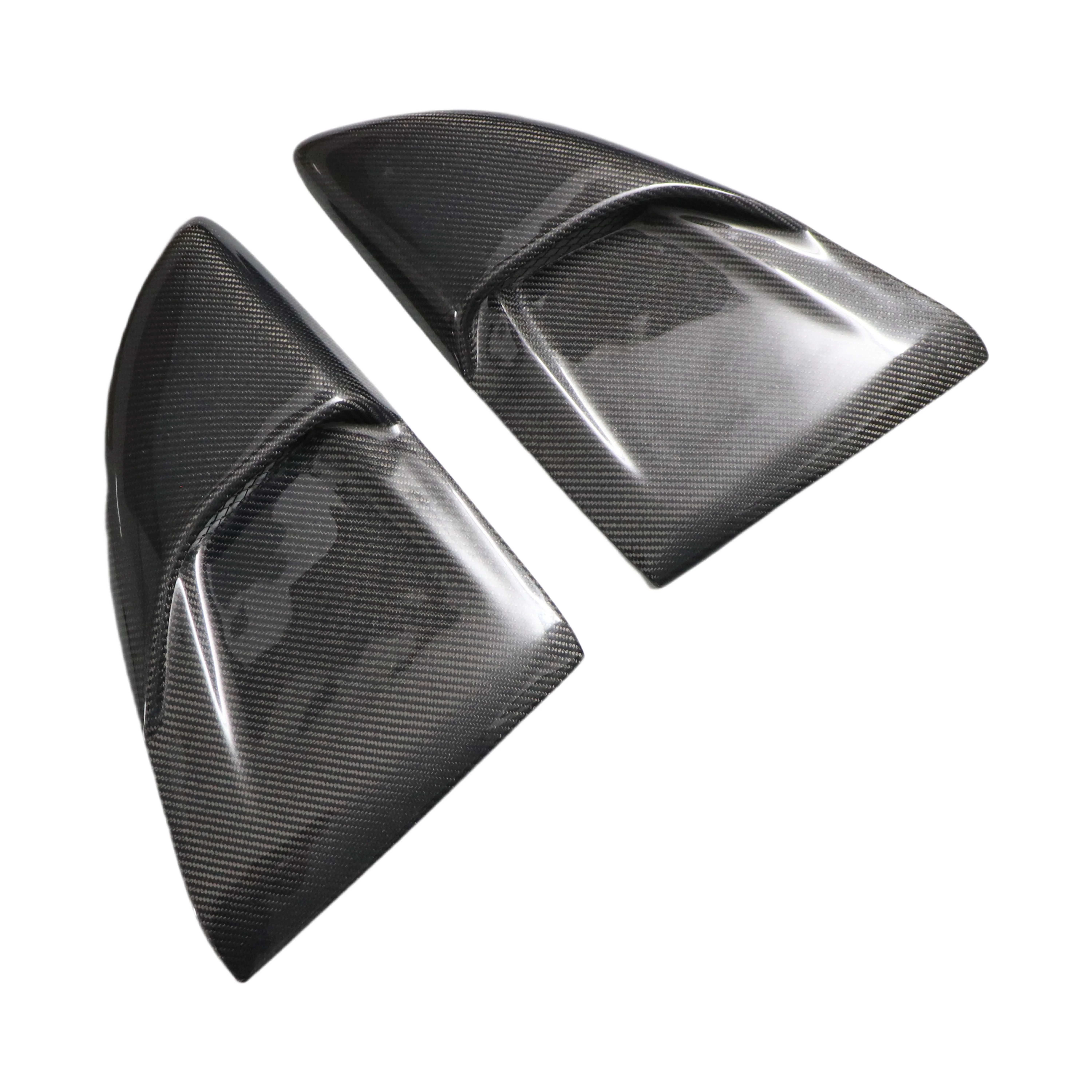 

Upgrade GT4RS Style Carbon Fiber Rear Window Vent Blinds for Porsches 718 Boxster Cayman