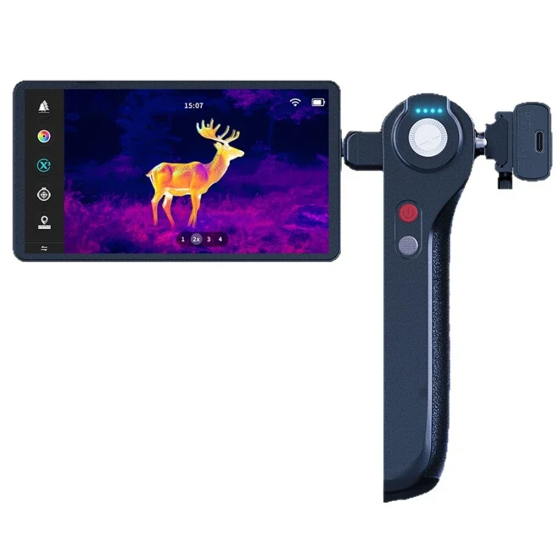 DV2 handheld high definition thermal imaging 512 resolution night vision telescope