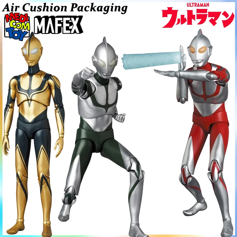 

MEDICOM TOY Genuine MAFEX Series New Ultraman Zoffy Insufficient Energy First Arrival Laser Beam No.213 Action Figures Model Toy