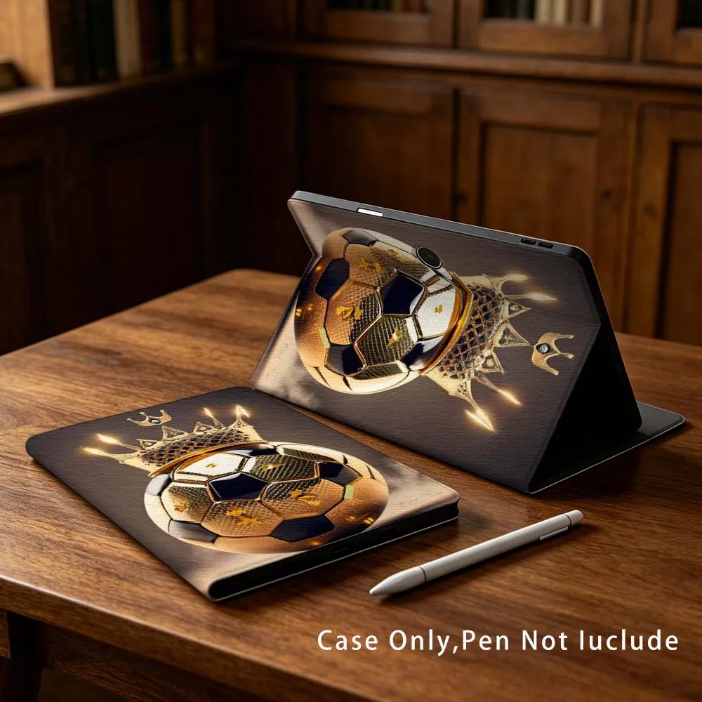 

Golden Soccer Ball Crown Soft For OPPO VIVO IQOO OnePlus Realme Pad 3 Pro 13 12.1 11.61 11.4 10.36 11 inch Tablet Case