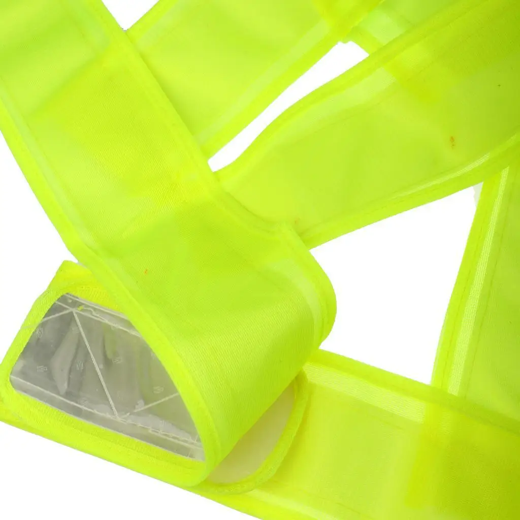 Lightweight Adult High Visibility Security Belt with Reflective Stripes for Working Runing Use