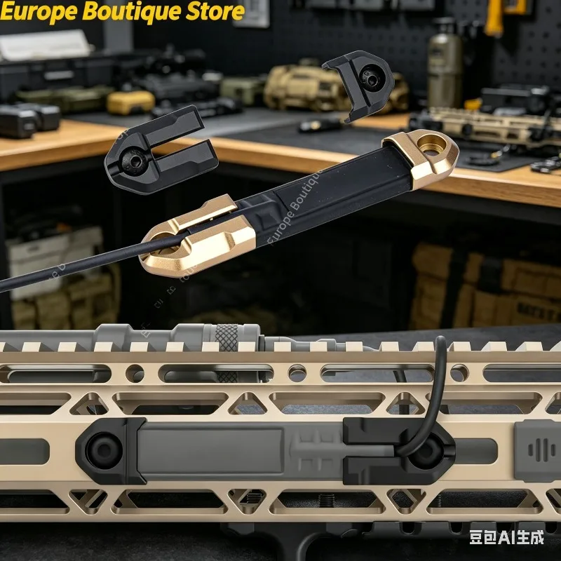 

Surefire M600 M300 Scout Light Flashlight Remote Tape Pressure Pad Switch Mlok Keymod 20mm Rail Mount Plates Parts
