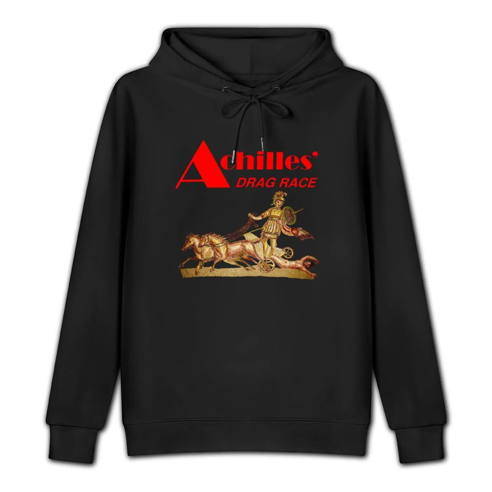 Achilles’ drag race (3) Pullover Hoodie clothes for men blouse mens designer clothes men's clothing anime hoodie