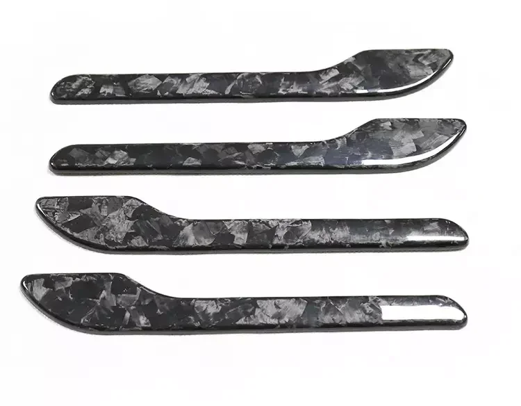 

High Quality Car Part Dry Carbon Door Handle For Tsla Model Model Y Perfect Fitment