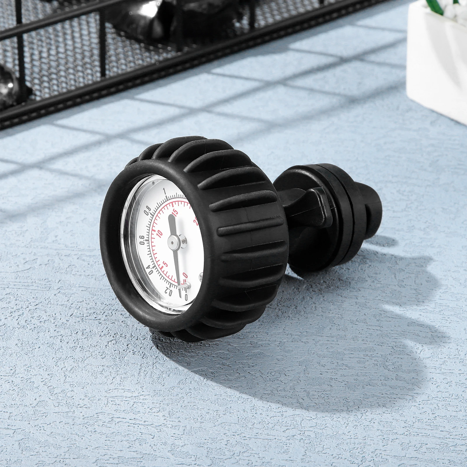 Inflatable Boat Pressure Gauge Gauge PVC Barometer Air Measure Tool Kayak SUP PSI BAR Reader for Outdoor Activities