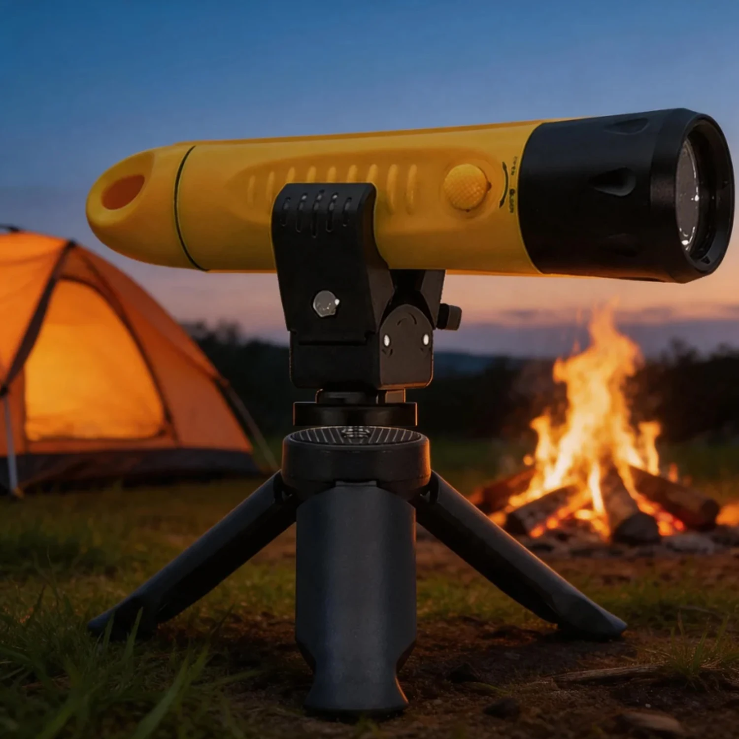 Portable Tripod Suitable for 4/1 Screw Holes   Mini Tripod with 3/2 Mount and Phone Holder   Flashlight Accessories (Plastic)