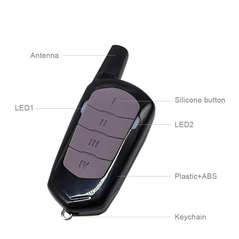 

1PC Universal Garage Door Control Wireless RF Remote Control 433MHz Electric Gate Remote Control Key Fob Controller