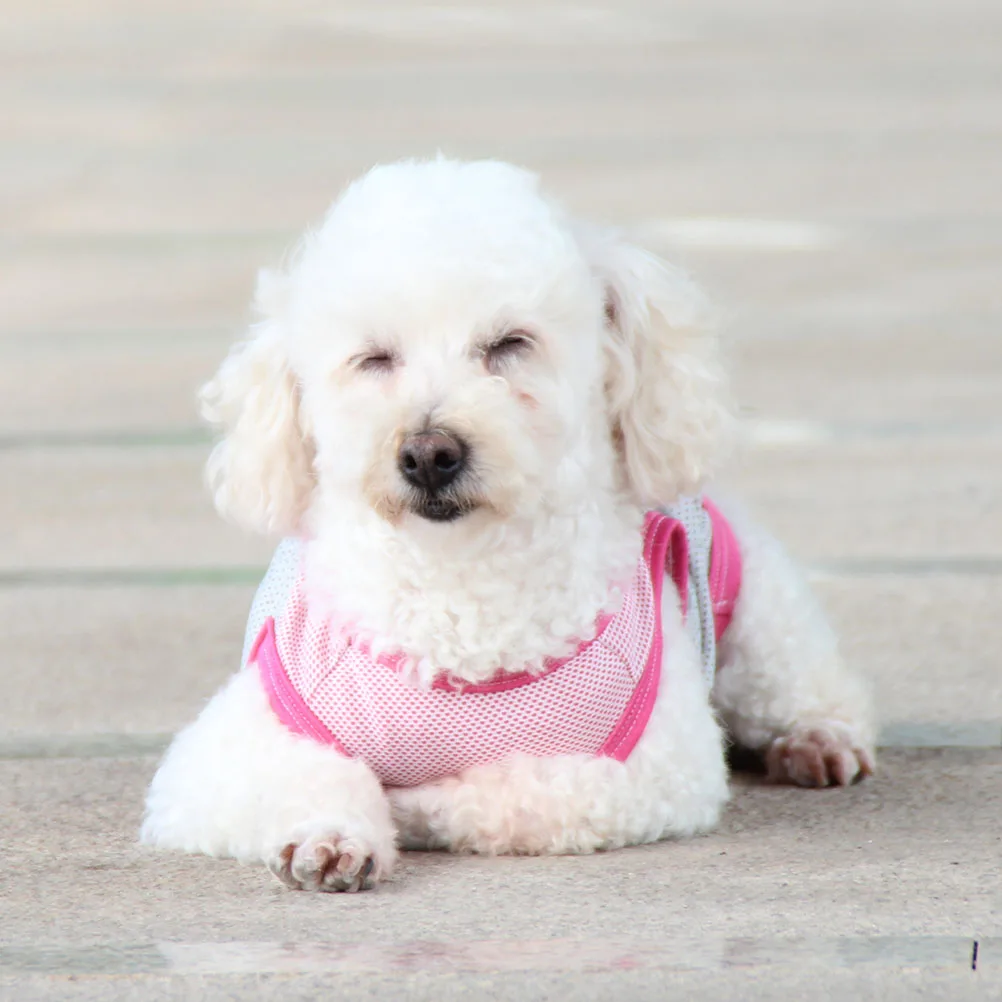 

Cooling Dog Summer Fashion Puppy Clothes Decorative Dog Clothes Lightweight Comfortable Pet Polyester Breathable