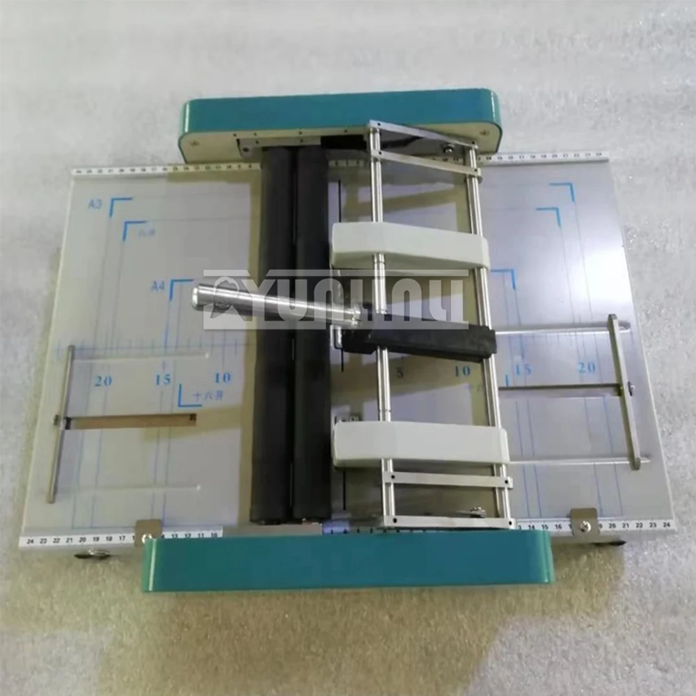 A3 Paper Creasing Machine Paper Folding Machine Electric Paper Creaser Paper Perforating Machine Electrical Stapler 2025 NEW