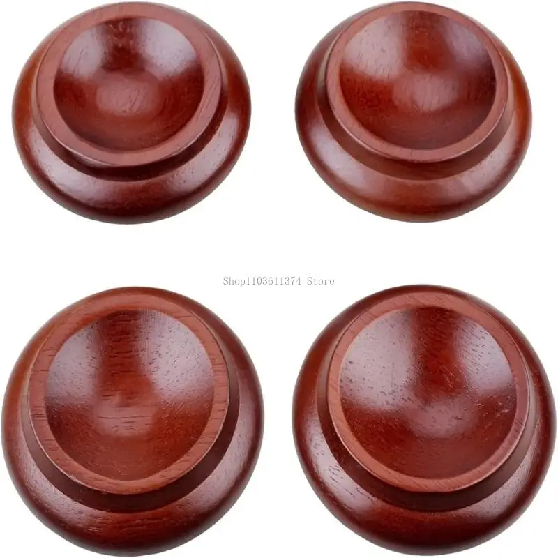 Piano Floor Cups Set of 4 with Recessed Support Cup and Bottom Pad for Wheels and Heavy Furniture Daily