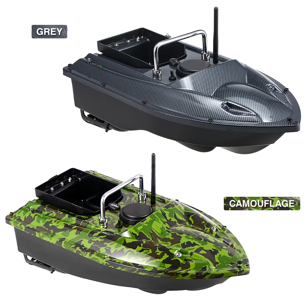 RC Bait Boat with Bag 3 Batteries Fish Finder Ship Boat Remote Control 500M Fishing Boats Speed boat Fishing Tool