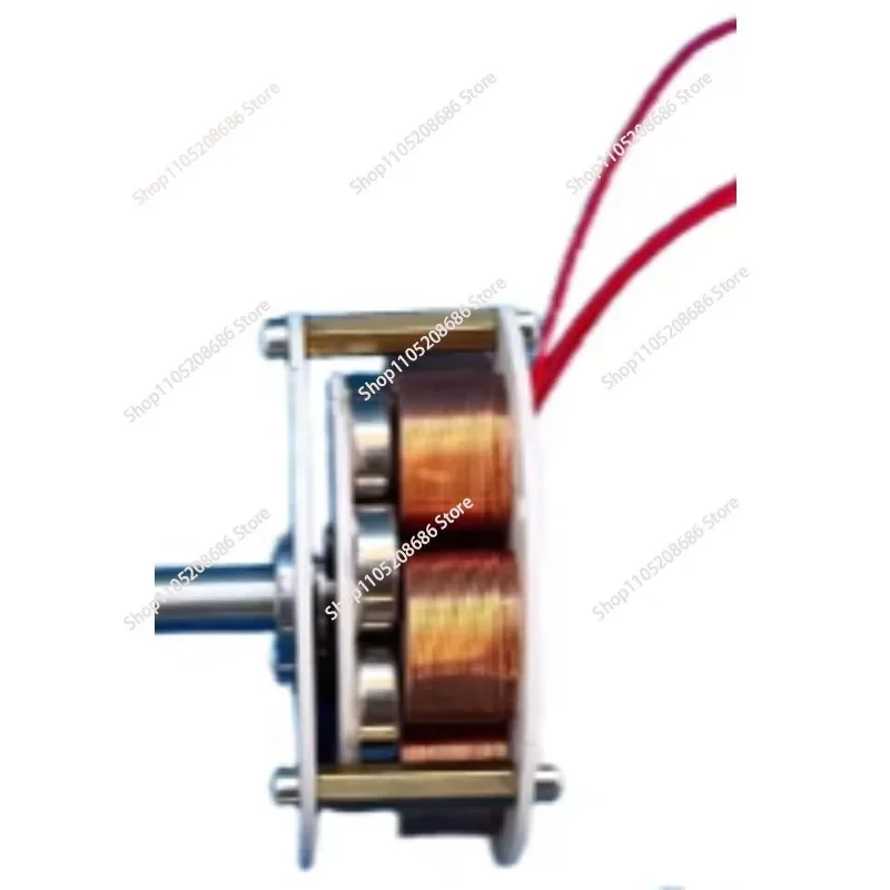 Micro disk type iron core generator, strong magnetic, low-speed, high power generation, multipole three-phase AC generator