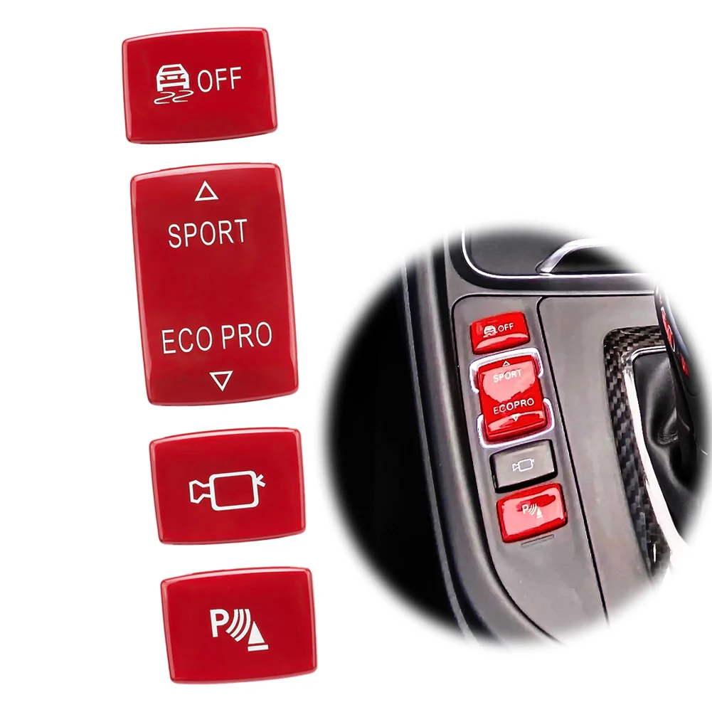 Car Sport Eco Pro ESP Antislip Radar Sensor Switch Button Cover For BMW 1 2 3 4 Series F20/F21 F22/F23 F30/F31/F34 F32/F33/F36