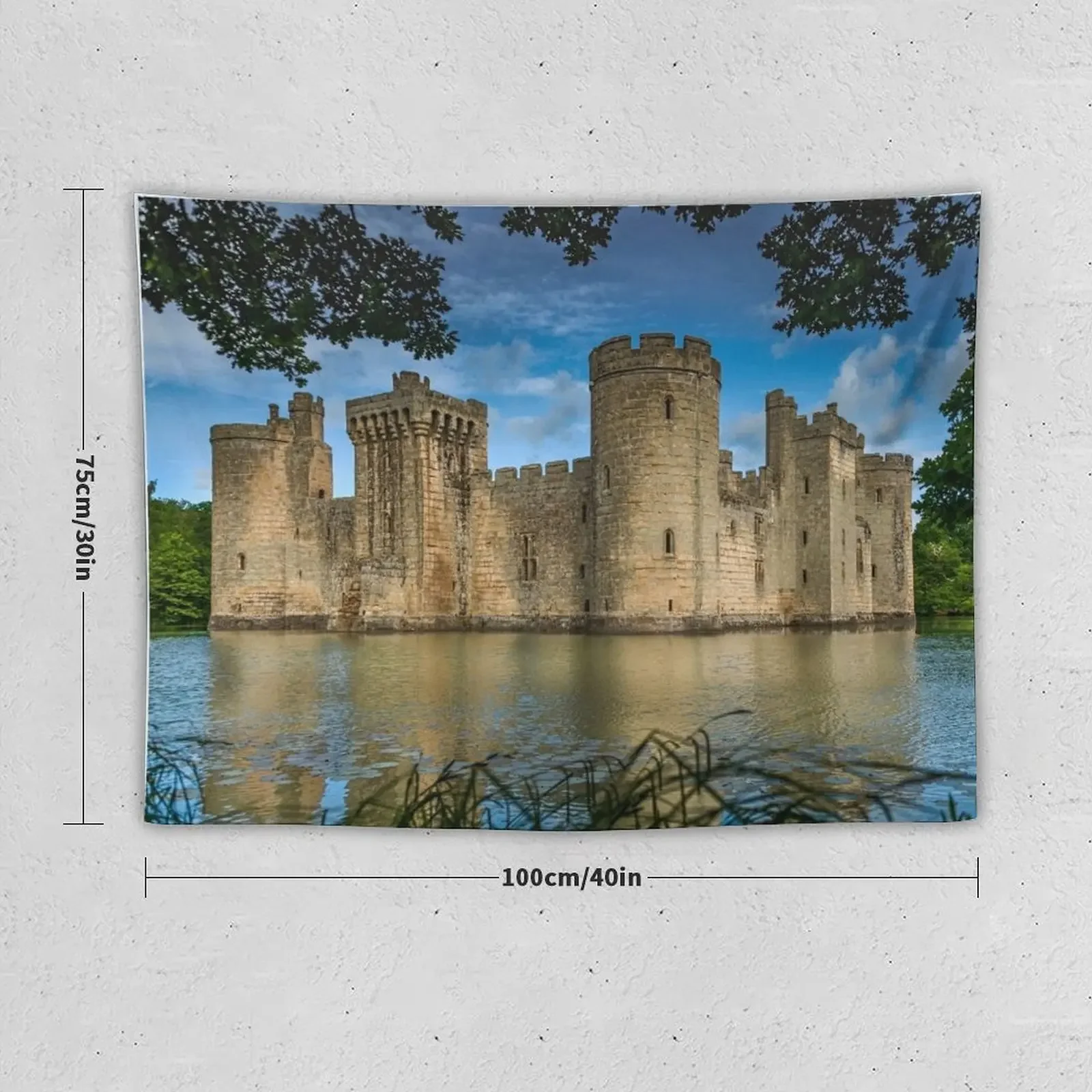 Bodiam Castle Tapestry Room Decor For Girls Room Decorations Aesthetics Home Decorating House Decor Tapestry