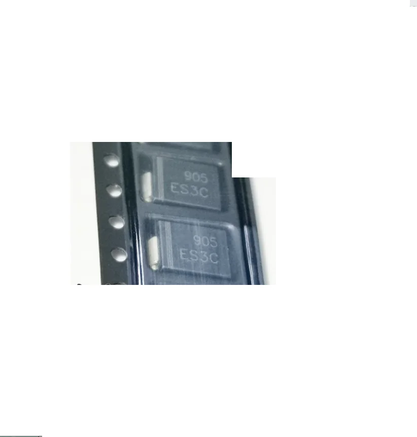 20PCS 초고속 복구 다이오드 ES3D-13-F ES3A-13-F ES3B-13-F ES3C-13-F ES3G-13-F ES3J-13-F ES3M-13-F SMD 패키지 SMC