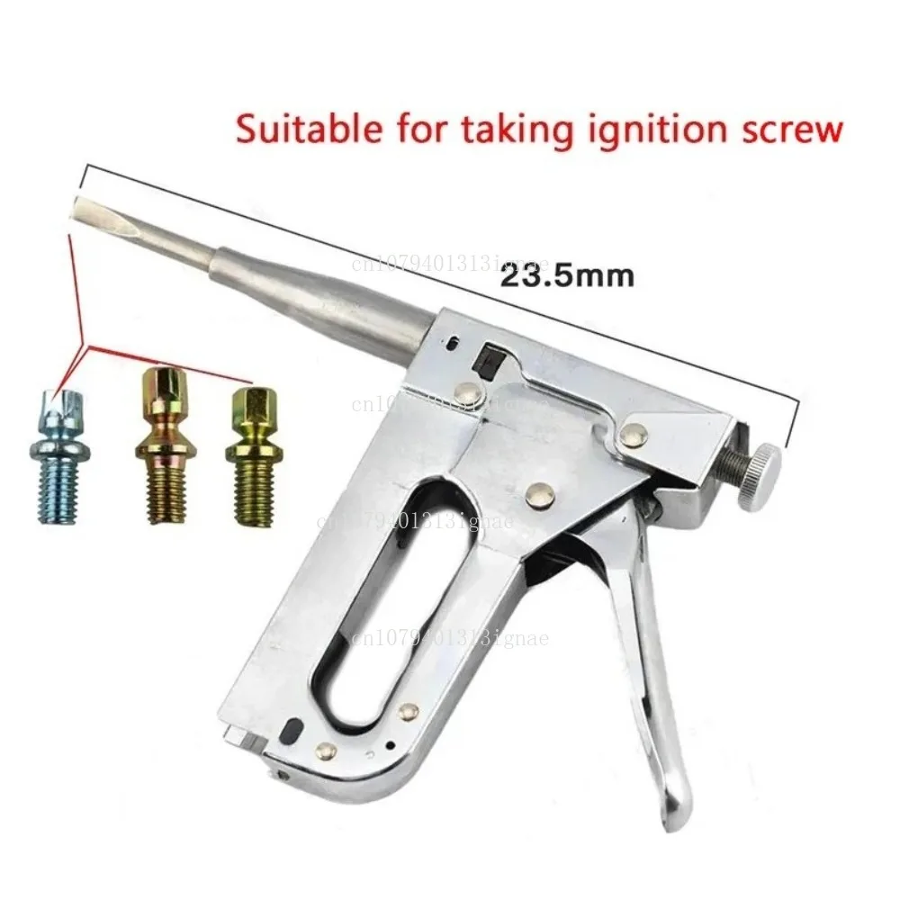 

Car Ignition Lock Screw Quick Removal Tool Locksmith Repair Front And Back Wire Screw Removal Car Lock Removal Tool