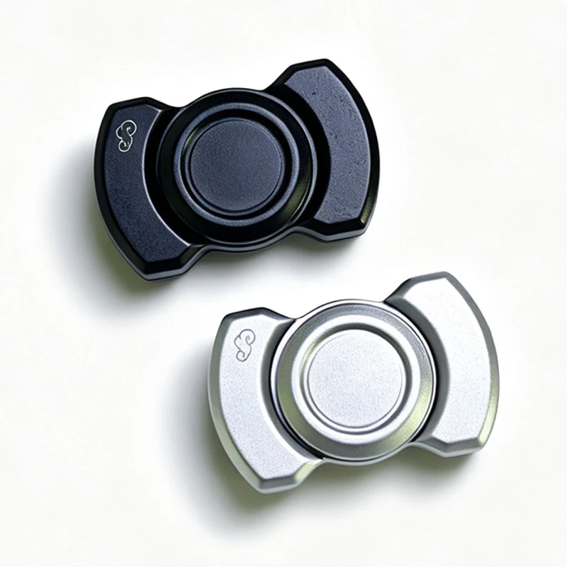 Alloy Metal 3 in 1 Fidget Spinner Slider Clicker ADHD Stress Relief Anxiety Magnet EDC Cool Gadget Gifts For Adults & Kids