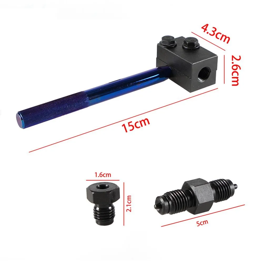 3/16 Inch SAE Double Flaring Tool Brake Pipe Practical Hose Copper Tubing Auto Detachable Handle Durable Positioning Bolt Tools