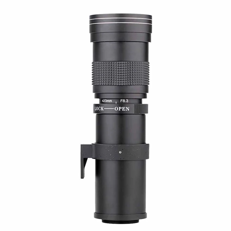 

ABZZ-Lightdow 420-800Mm F8.3-16 Super Telephoto Zoom Lens For Canon, Nikon Manual Focus Nikon F