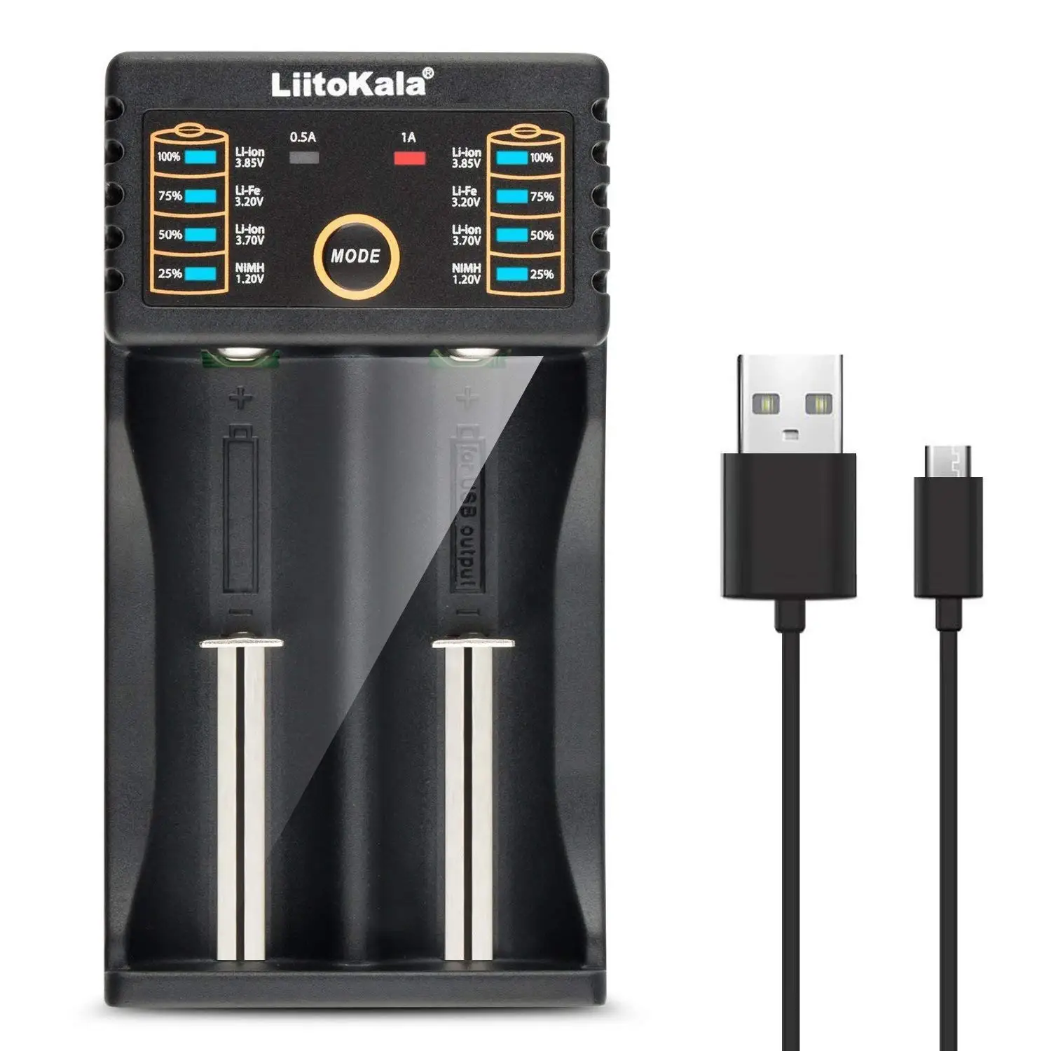 2023 جديد Liitokala Lii-PD4 Lii-M4S Lii-M4 Lii-202 18650 شاحن بطارية ل AA AAA 18650 18350 26650 20700 NiMH شاحن بطارية