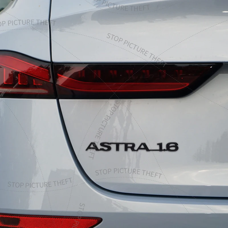 Emblème de logo 3D en métal pour Astra 1.6, OPC Meriva Junior, insigne de voiture, pare-chocs arrière, autocollant de coffre, décalcomanie,