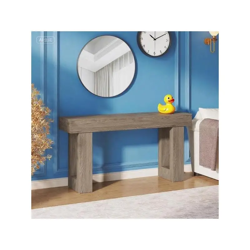 طاولة كونسول طويلة لغرفة المعيشة - حل تخزين أنيق وأنيق