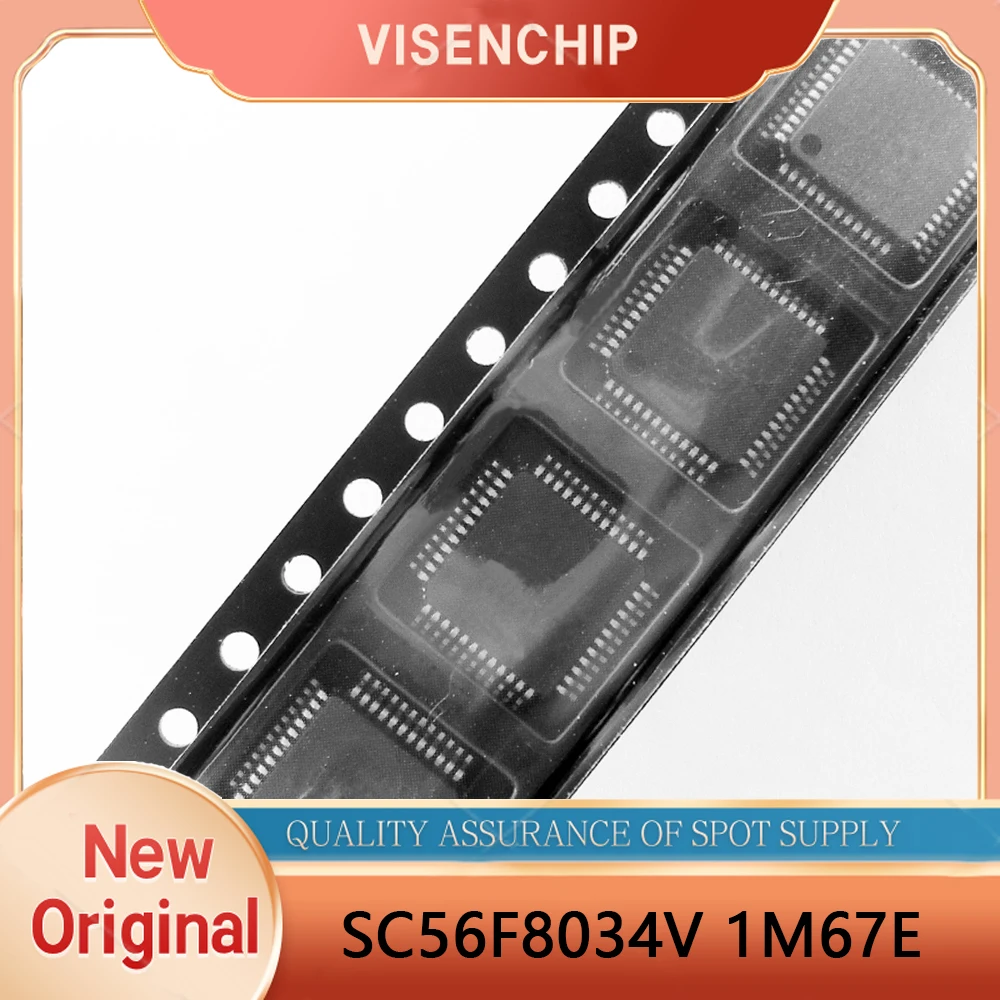

5 шт. новый оригинальный SC56F8034V 1M67E SC56F8034V1M67E QFP-44