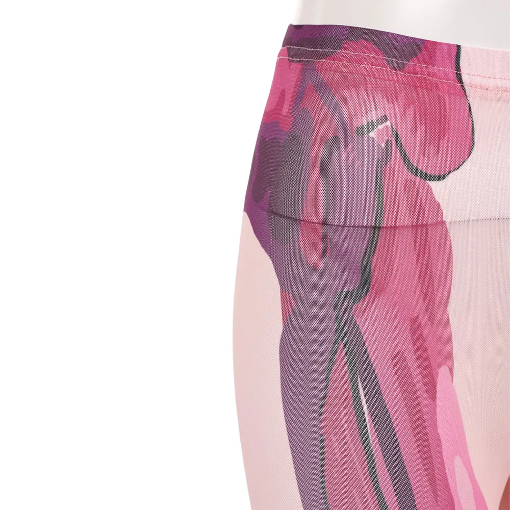 Stage Alien Sua Cosplay Pantyhose Women Stockings Zombie Stage Nude Stretch Mesh Socks Pants Costume Accessories Halloween Props