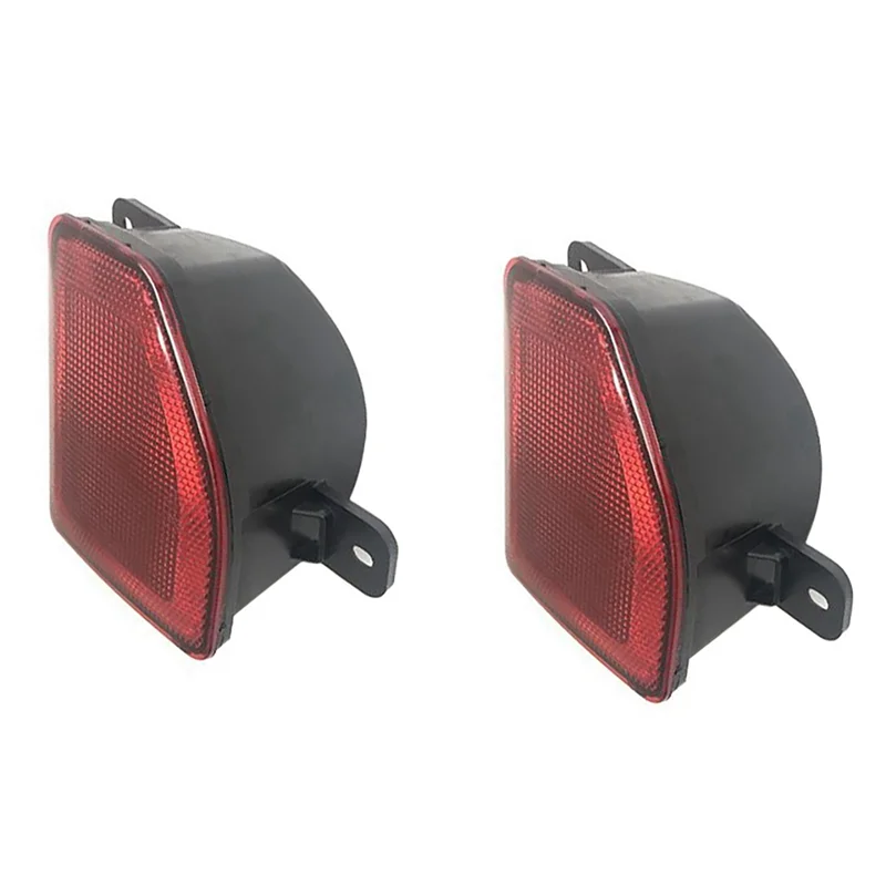 Dependable-Car Rear Bumper Reflectors Rear Bumper Brake Lights For Jeep Wrangler 2018-2020 68281932AC 68281933AC