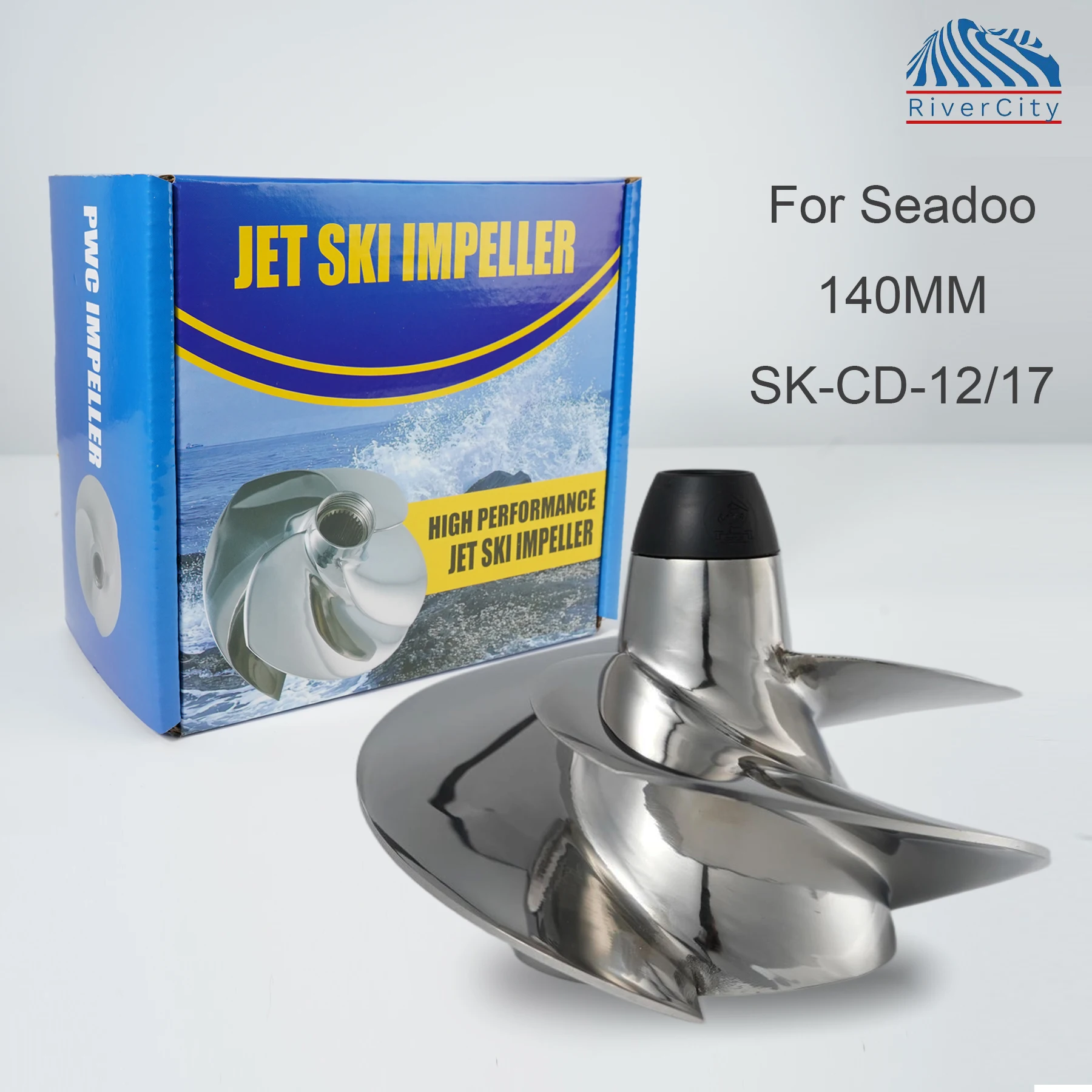 

Fit Seadoo Replaced Solas 12/17 Jet Ski Impeller PWC BRP Spark Ace 900/ Spark Ace 900 Ho/ Spark PARK Trixx 140mm 3 Blades