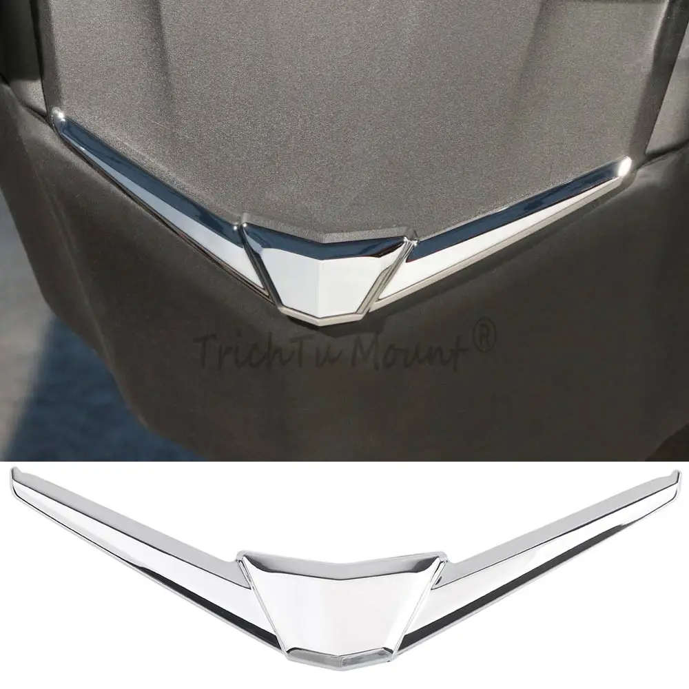 ABS+Electroplate Chrome Rear Fender Tip Trim Cover Motorcycle Accessories For Honda Gold Wing Tour Airbag DCT 2018-2024