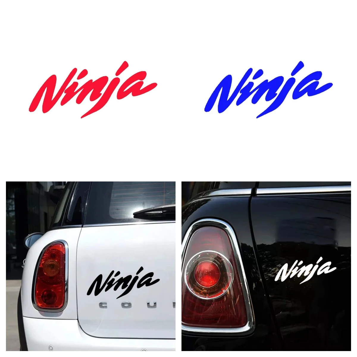 

Dawa Saru Ninja Car Sticker Bumper Hood Rearview Mirror Head Cover Cover Scratches Motorcycle Vinyl Decals Decorative