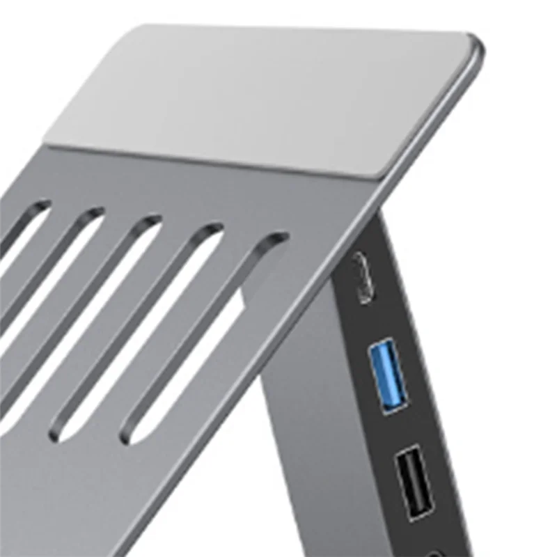 

Tablet Stand Docking Station For Ipad Galaxy Tab Phone Holder With USB Hub -Compatible USB3.0 SD/TF Card Reader