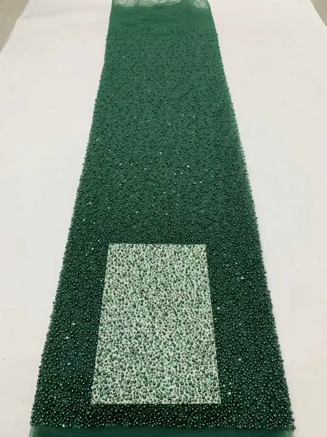 الجملة الأفريقي أقمشة الدانتيل 2025 جودة عالية رائجة البيع حبات اللؤلؤ الفرنسية شبكة نسيج الدانتيل الخياطة الأقمشة للنساء الطرف