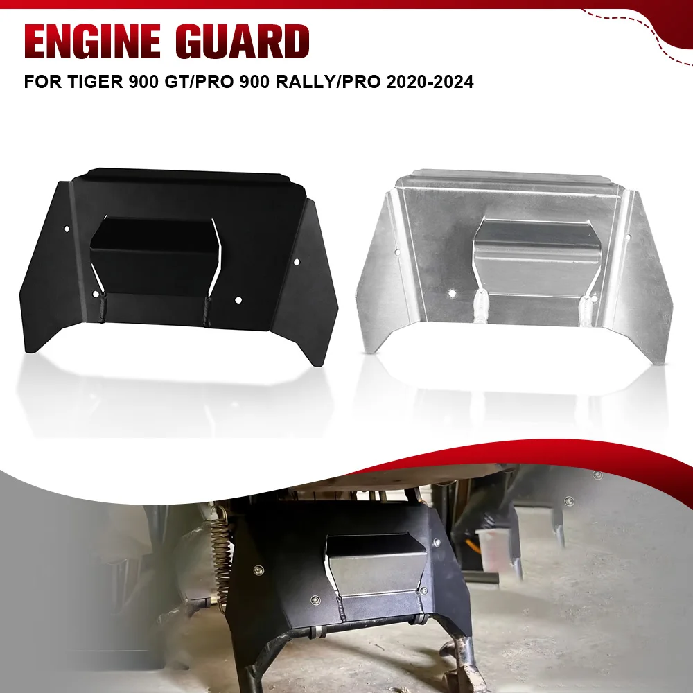 

Skid Plate Bash Frame Guard Protection Cover For Tiger 900 GT/Pro 900 Rally/Pro 2020 2021 2022 2023 2024 Belly Pan Engine Guard